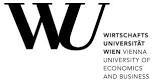 WU Wirtschaftsuniversität Wien